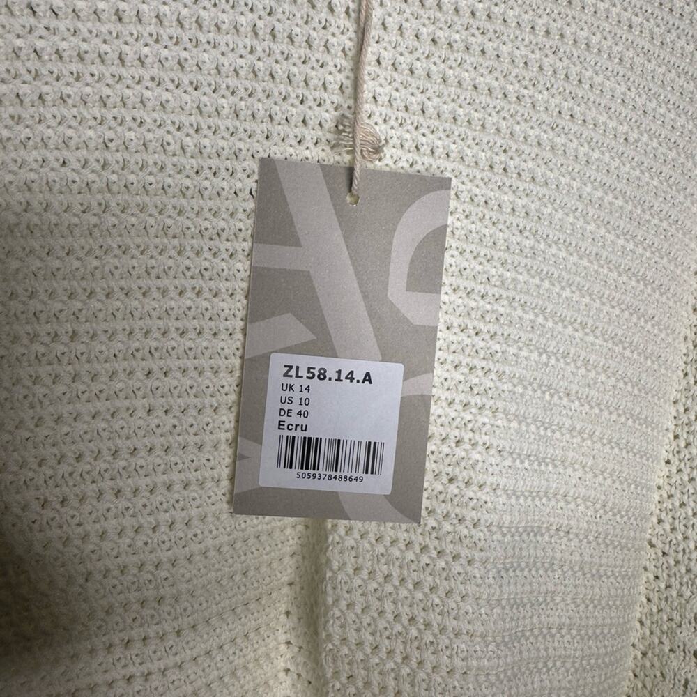 New With Tags WRAP London Loose Knit Short Sleeve Top - Picture 7 of 8